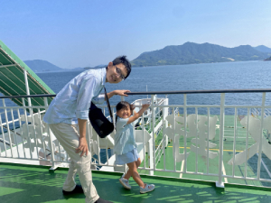 うさぎの島へ
